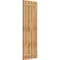 Ekena Millwork Spaced Board-n-Batten Shutters w/Z-Bar, Rough Sawn Western Red Cedar, 28 7/8W x 81H, PR RBS06Z29X081RWR - alternate 3